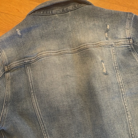 Eunina/Buckle distressed denim jacket size medium new - Picture 7 of 8